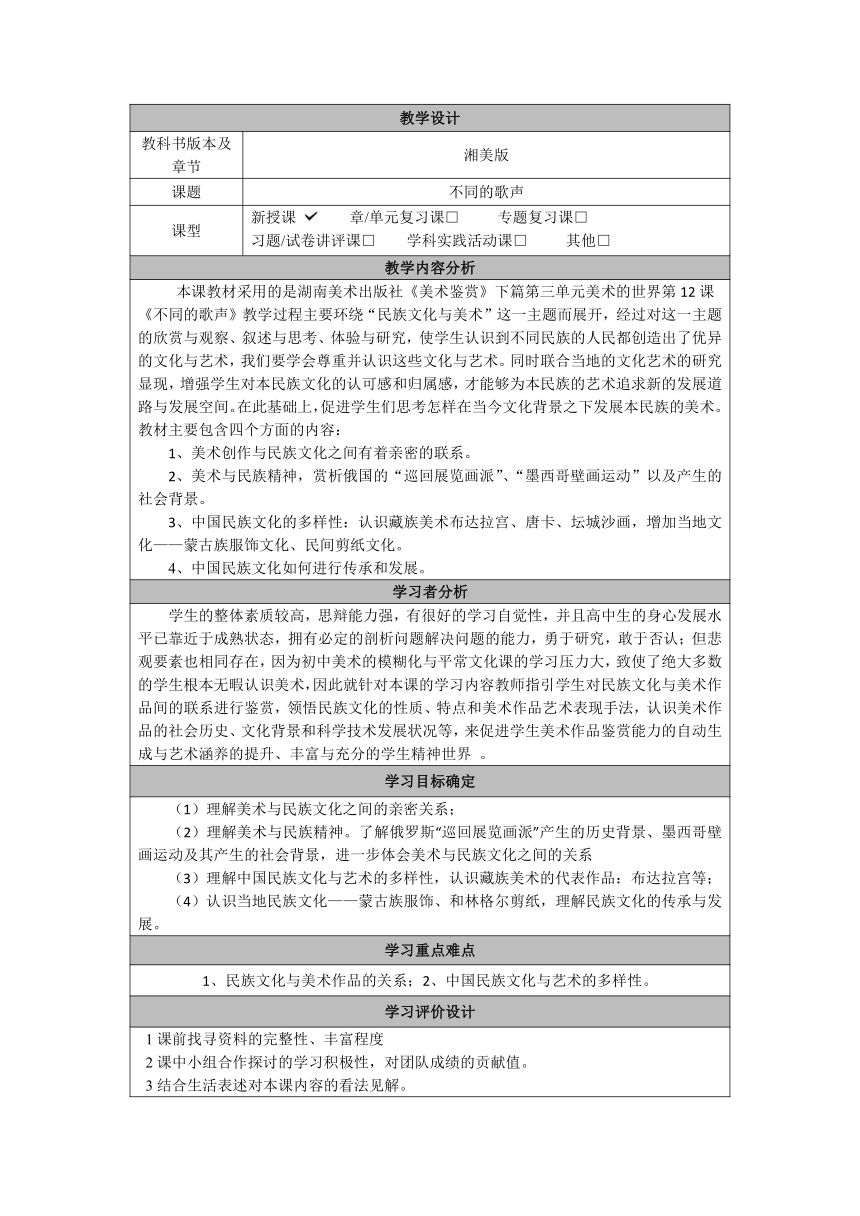 高中美术