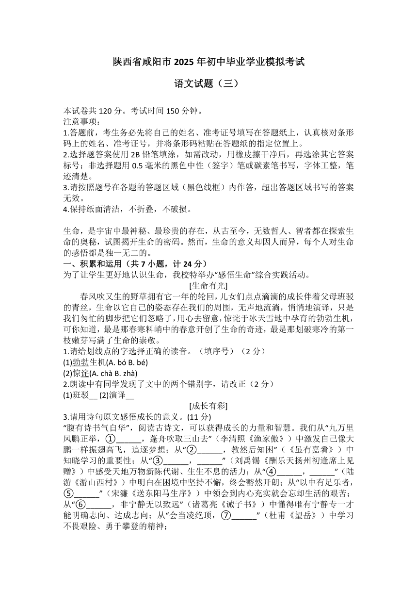 初中语文
