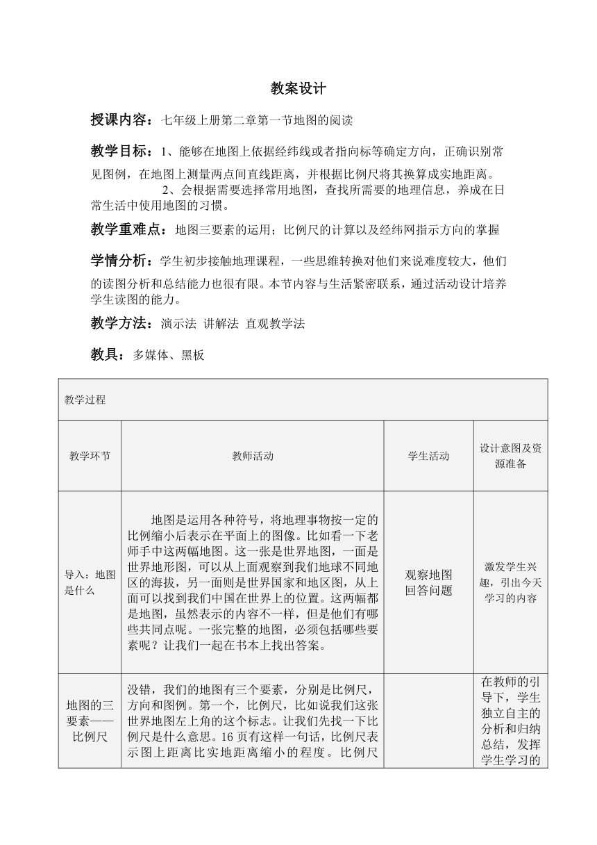 初中地理