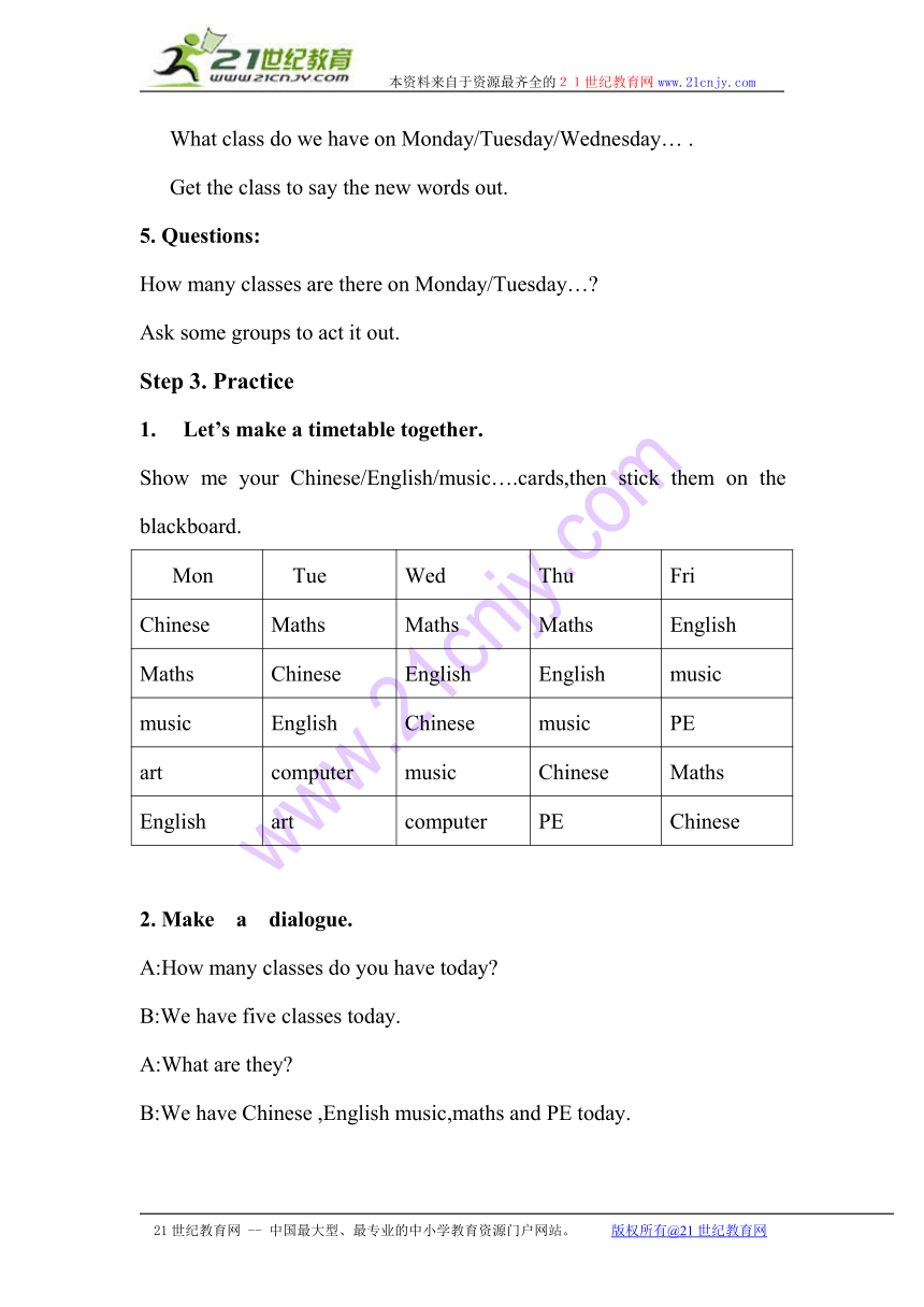 unit3How many classes do you have? lesson15