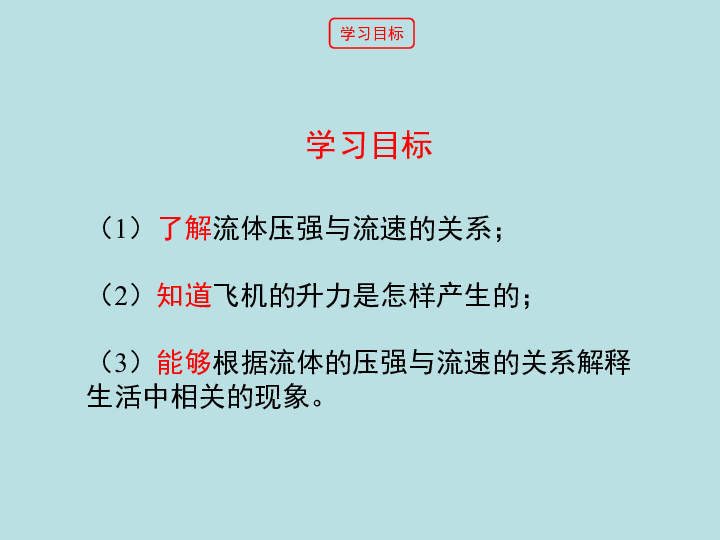 教科版八下物理  10.1 在流体中运动 课件  (55张PPT)