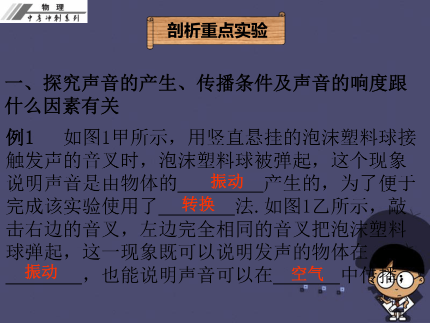 2016中考物理冲刺复习 第二章 声现象课件 新人教版28张