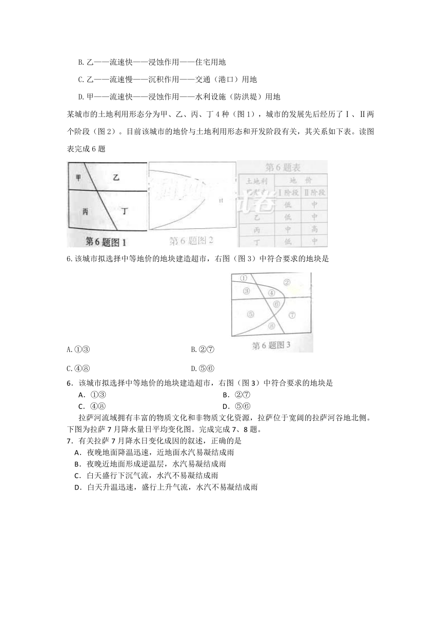 （精校版）（完整版）浙江省文综文档版（无答案）-2013年普通高等学校招生统一考试