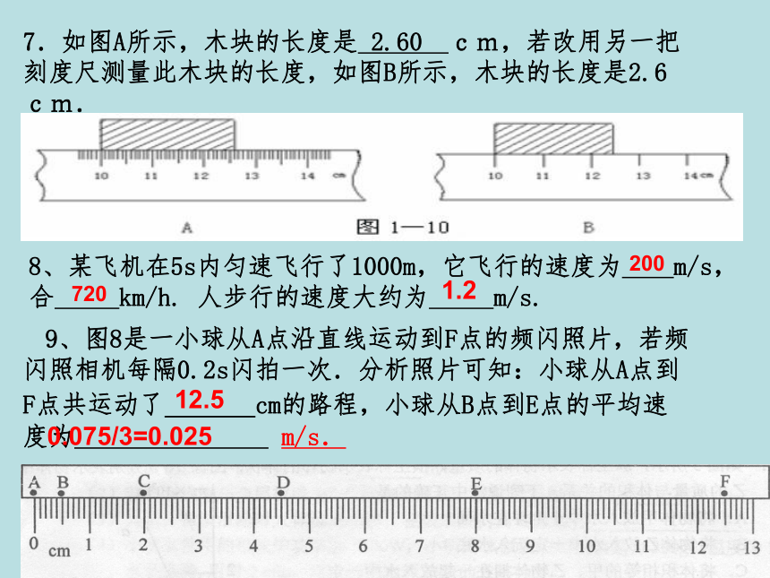 八年级物理第一学期总复习课件沪科版