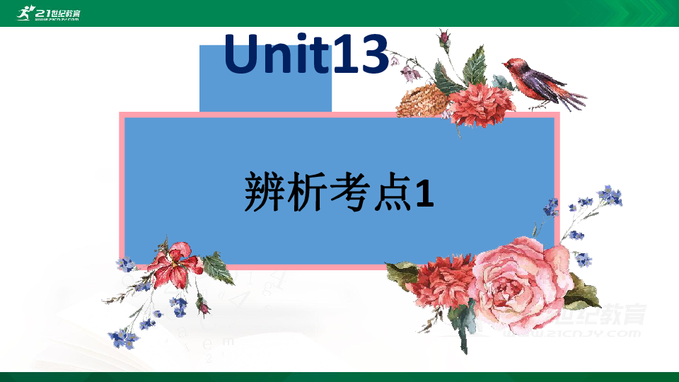 Unit 13 We’re trying to save the earth! 单元复习课件  (共43张ppt)
