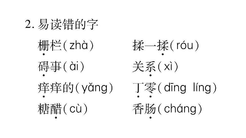 人教部编版三年级语文下册 课件 单元知识归纳5（14张ppt）