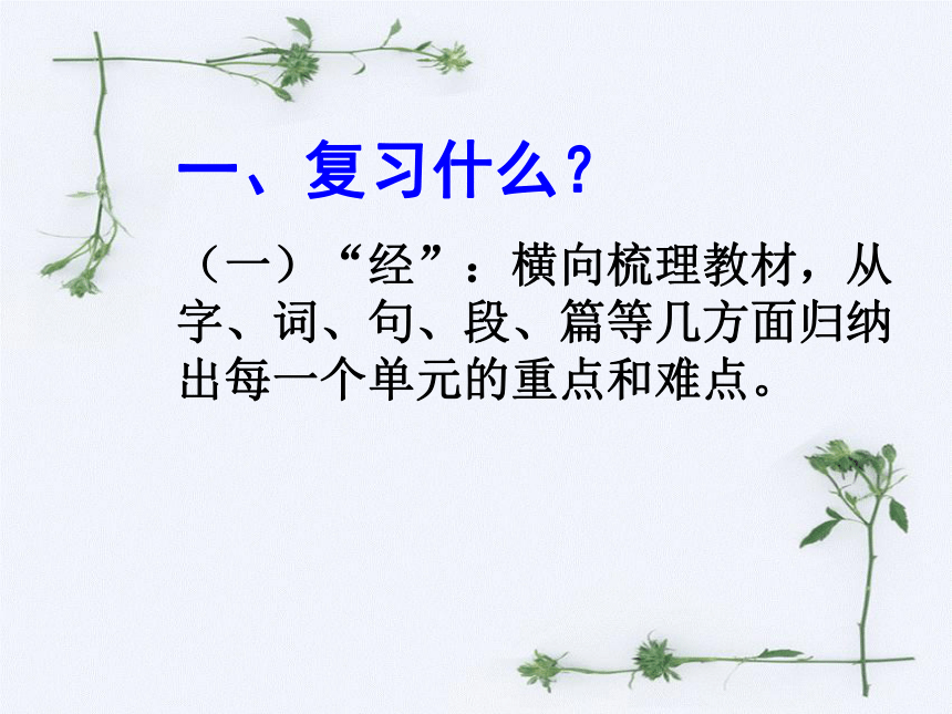 苏教版小学语文四年级下册期末复习计划