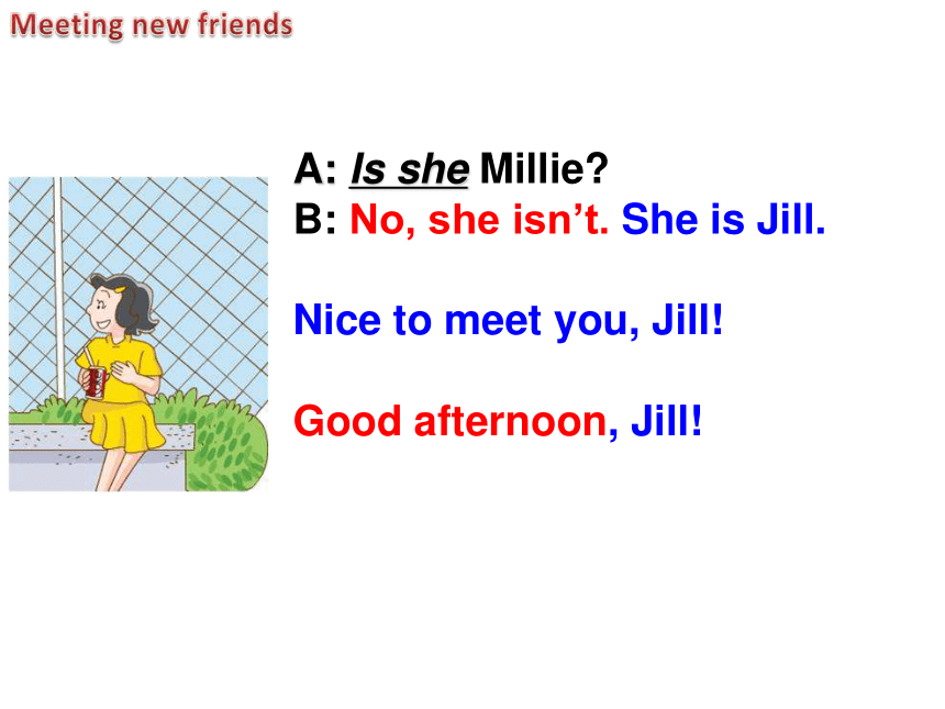 Lesson 1 Nice to meet you!（共17张PPT）
