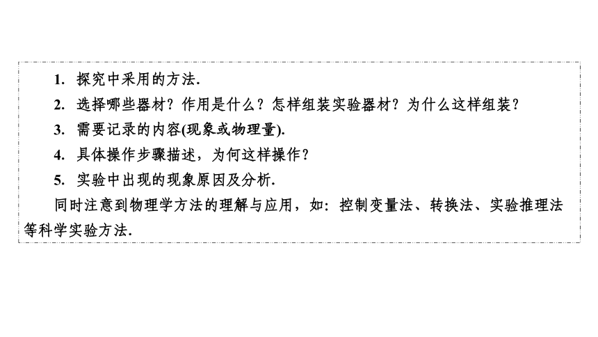 2018年沪科版物理中考复习第二轮专题5  实验与探究题