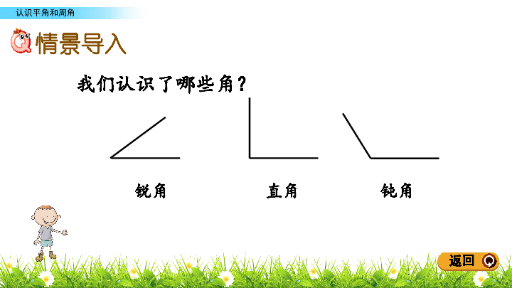 4.2.2 认识平角和周角课件（32张PPT)