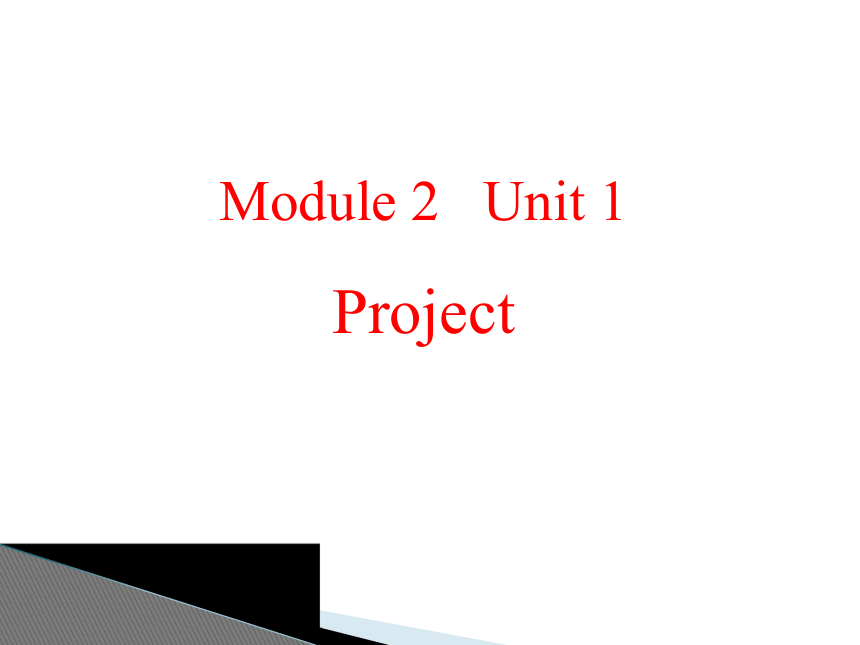 Unit 1 Tales of the unexplained  Period Four Project （共19张PPT）