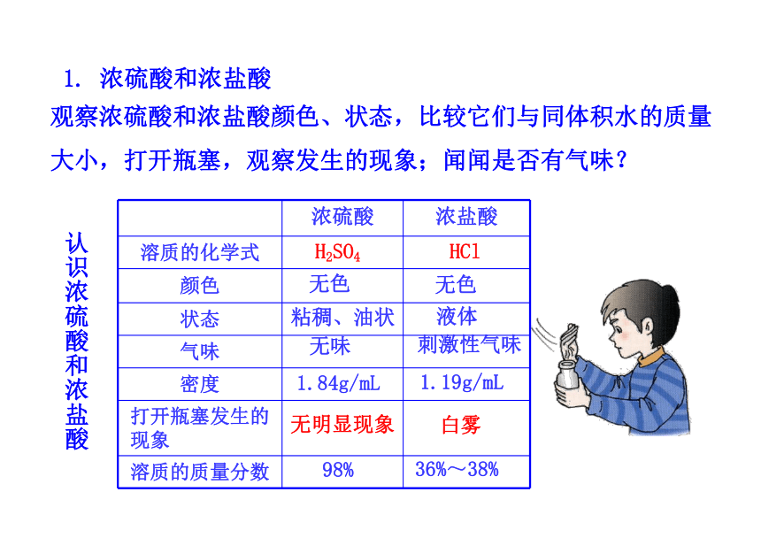 第一节 酸及其性质 课件（25张PPT）