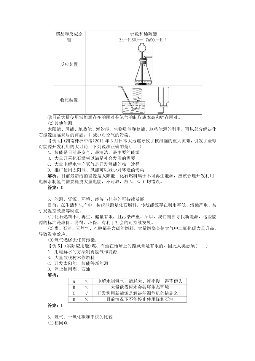 7.2 燃料的合理利用与开发习题(含解析）