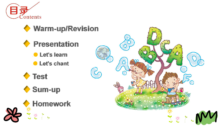 Unit 1 Welcome back to school! PB Let’s learn  课件（21张PPT）无音视频