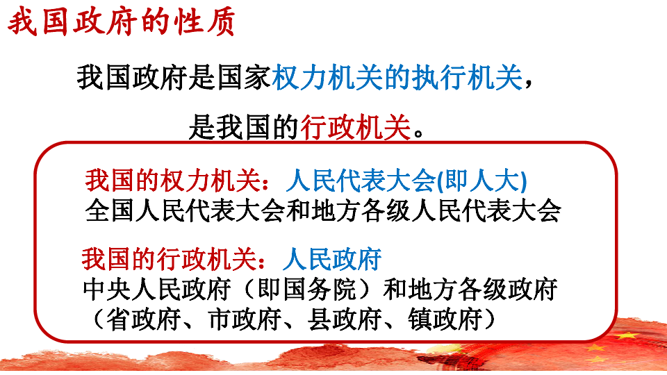 31政府國家行政機關課件共29張ppt