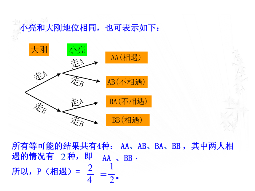 青岛版九年级数学下册6.7 利用画树状图和列表计算概率（第1课时）