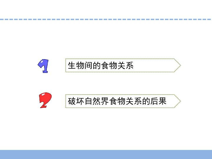 小学科学苏教版六年级下册第四单元 4.3.有趣的食物链 课件(共22张PPT)