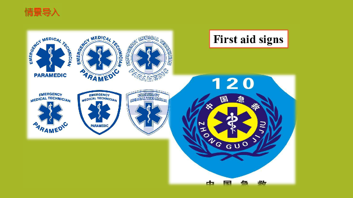 高中英语人教版必修五Unit 5 First aid-Warming Up课件（26张）