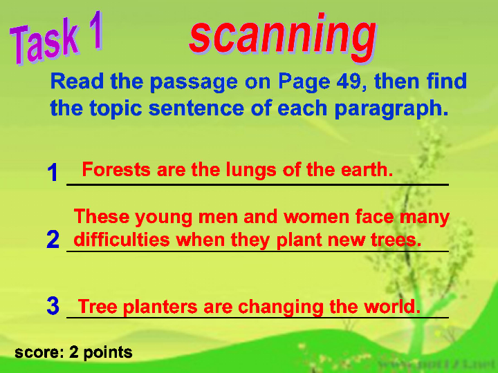 Topic 3 What  can we do to protect the environment? Section D课件25张PPT