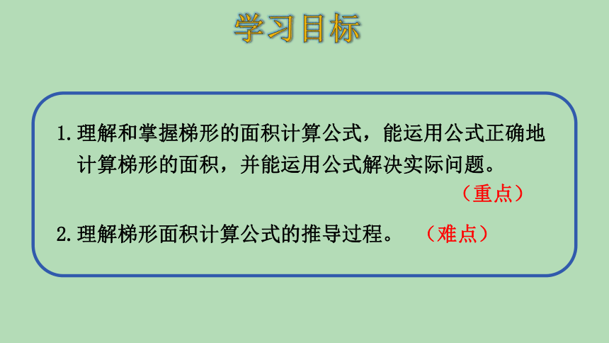 人教版数学五年级上册6.3 梯形的面积 课件(共32张PPT)