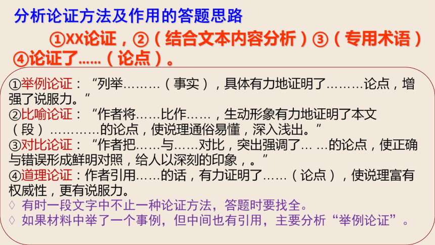 七年級上冊語文期末複習議論文論證方法及思路分析課件共16張ppt