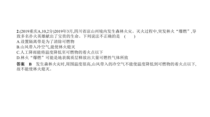 2021年化学中考复习河南专用 专题十一　化学与能源课件(61张PPT)