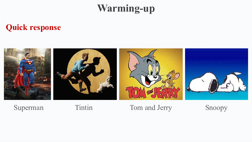 外研版英语八年级下 册Module 5 Cartoon stories Unit 3 Language in use课件(共34张PPT)