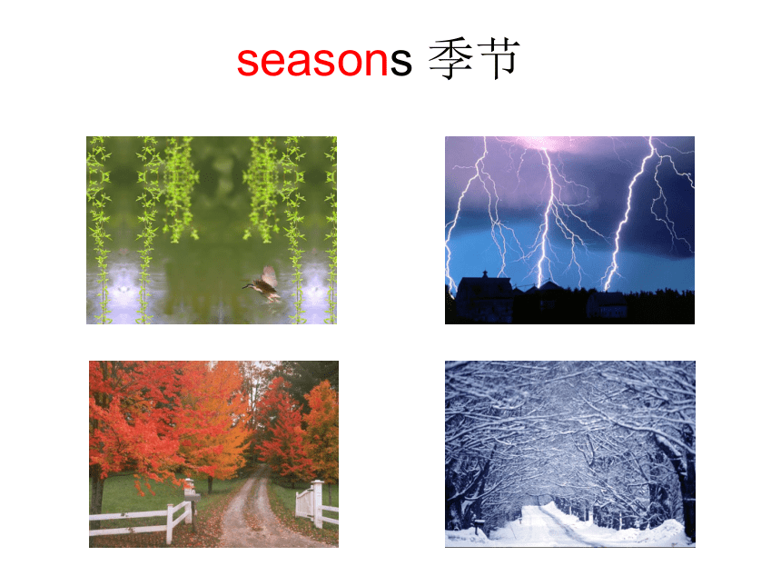 Lesson 2 Seasons and months课件