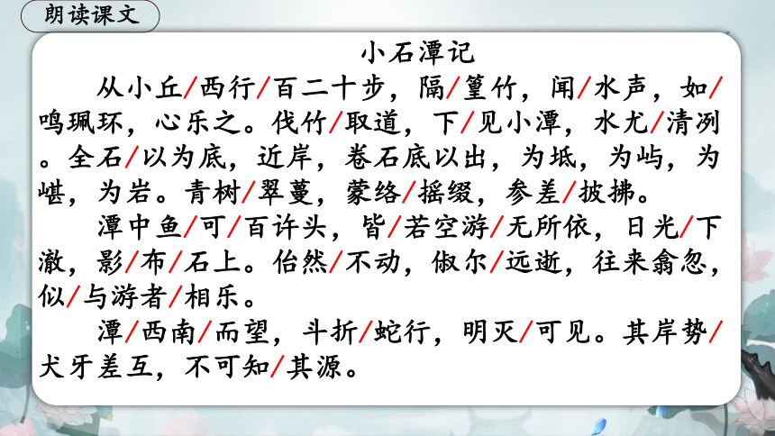 第10課小石潭記課件共52頁