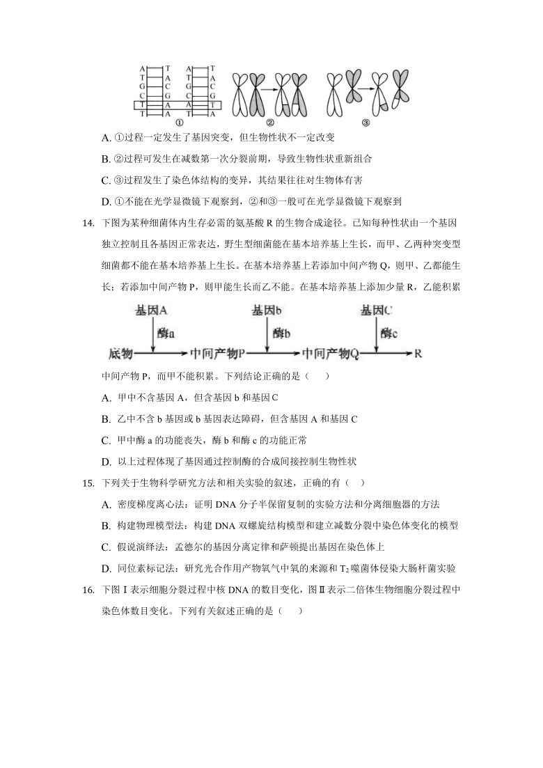 河北省唐山市曹妃甸一高2020-2021学年高一下学期六月月考生物试卷 Word版含答案