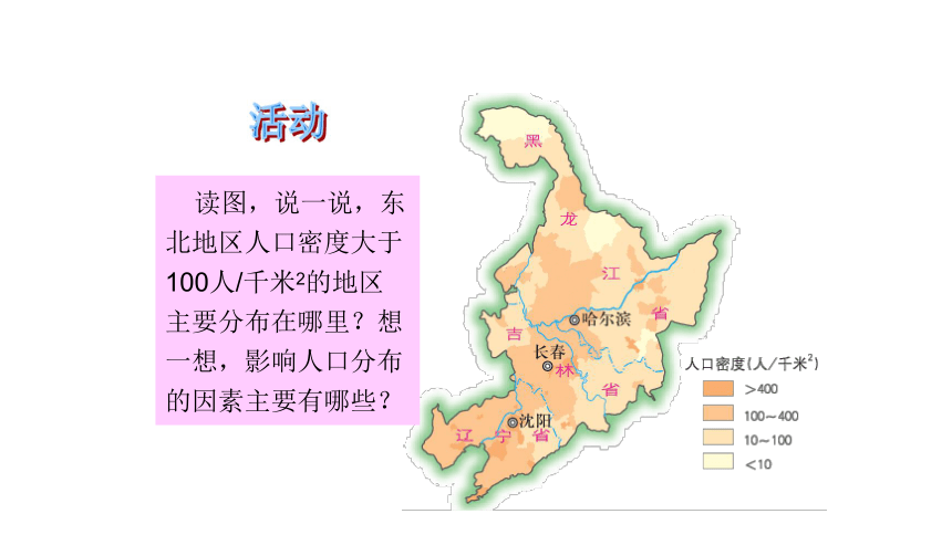 湘教版地理八下第六章第二节东北地区的人口与城市分布课件（28ppt张）