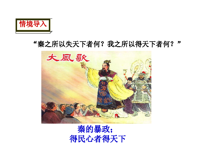 统编版七年级历史上册第11课 西汉建立和“文景之治”（25张ppt）