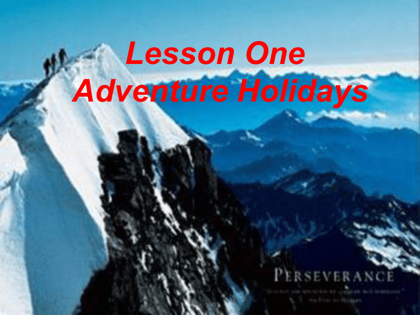 北师大高一模块3 Unit 8 Adventure Lesson1-1 Reading（共35张PPT）