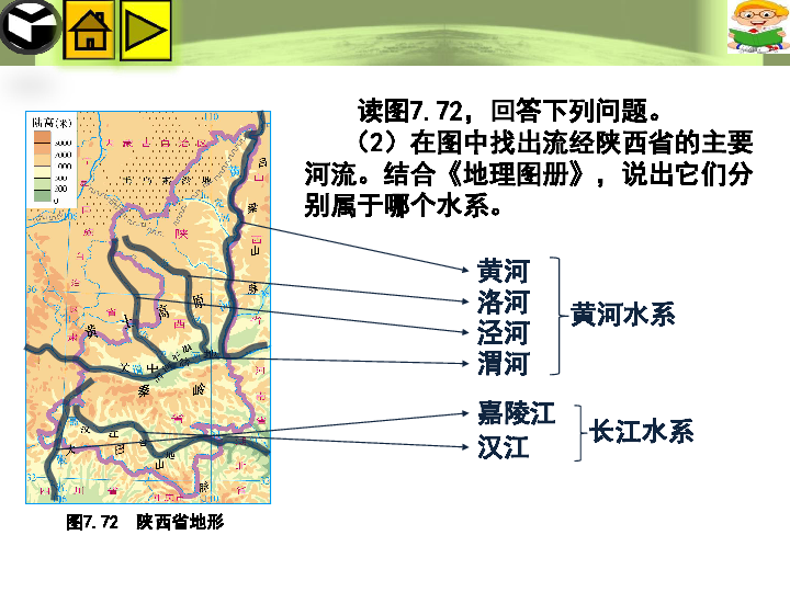 粤教版八下地理 7.5陕西省 课件