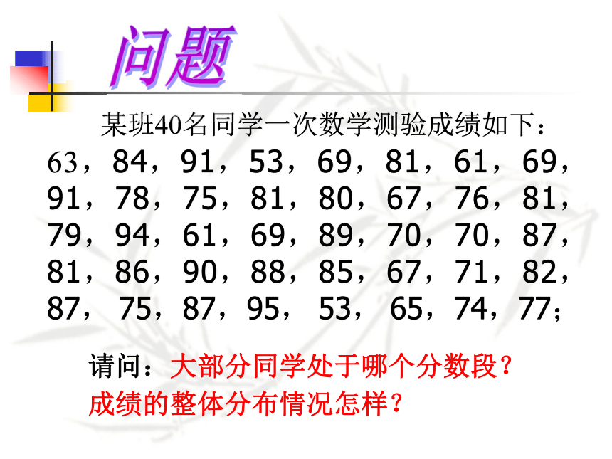 6.5频数直方图课件