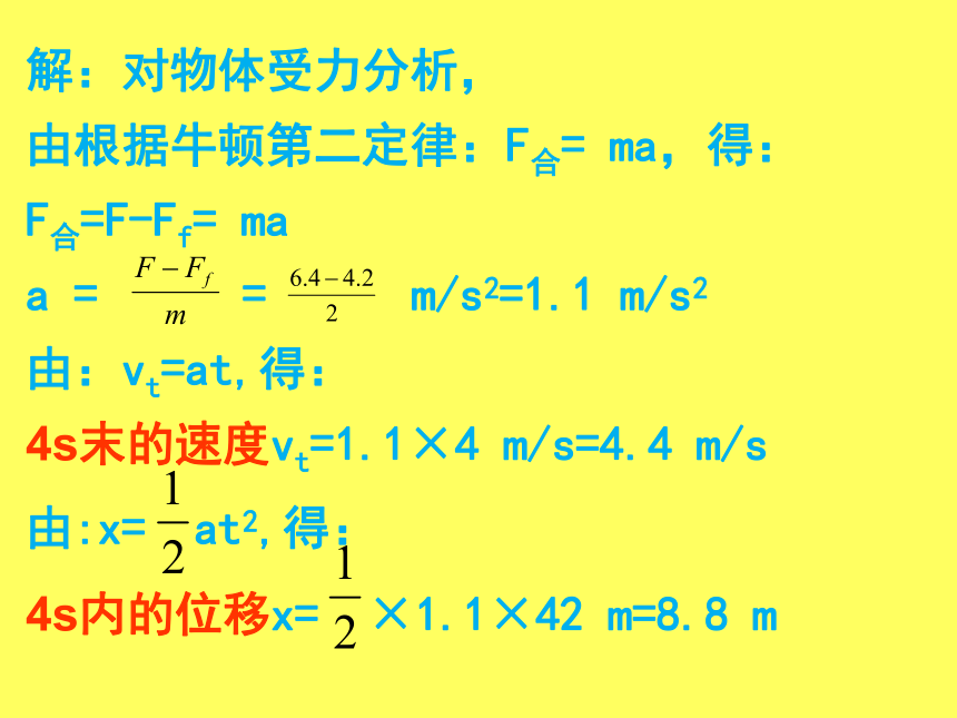 用牛顿运动定律解决问题（一）(共20张PPT)