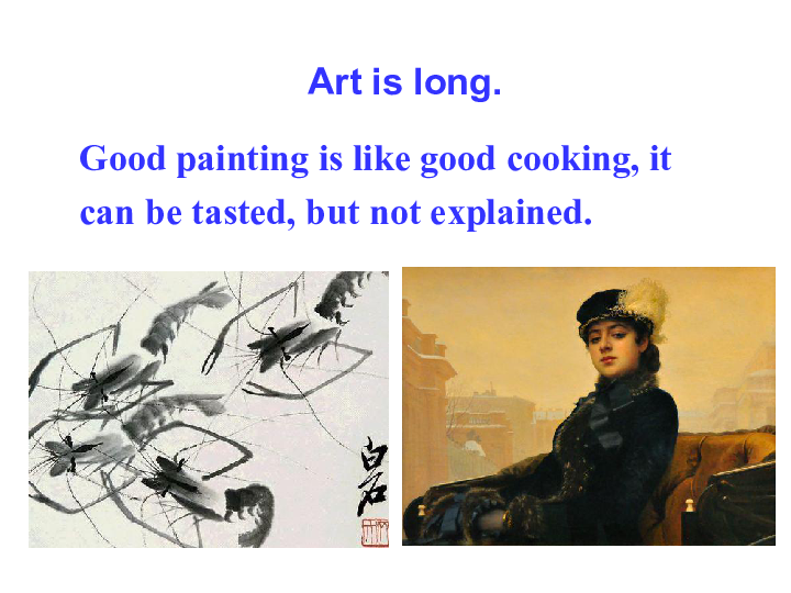 外研版高一英语必修二 Module 4  Fine Arts — Western  Chinese and Pop Arts Reading and vocabulary 课件（共86张PPT）