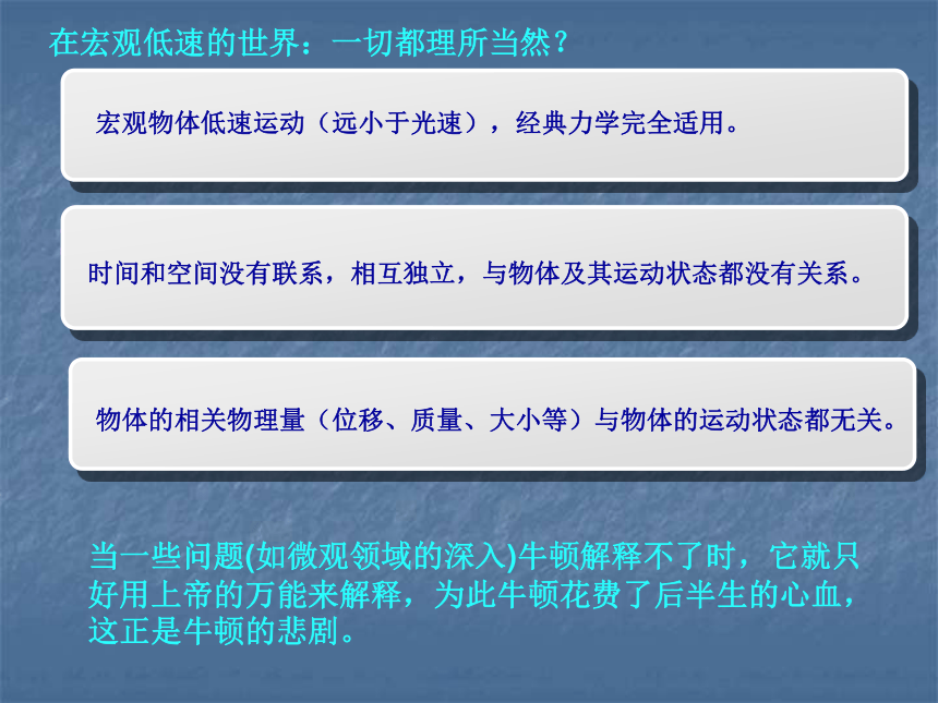 人教版高中物理必修二 课件6.6  ： 经典力学的局限性（共21张PPT）