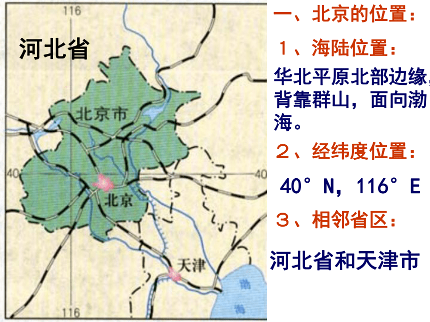 2018春上海教育版地理七下中国区域篇（下）1.1《北京市》ppt课件