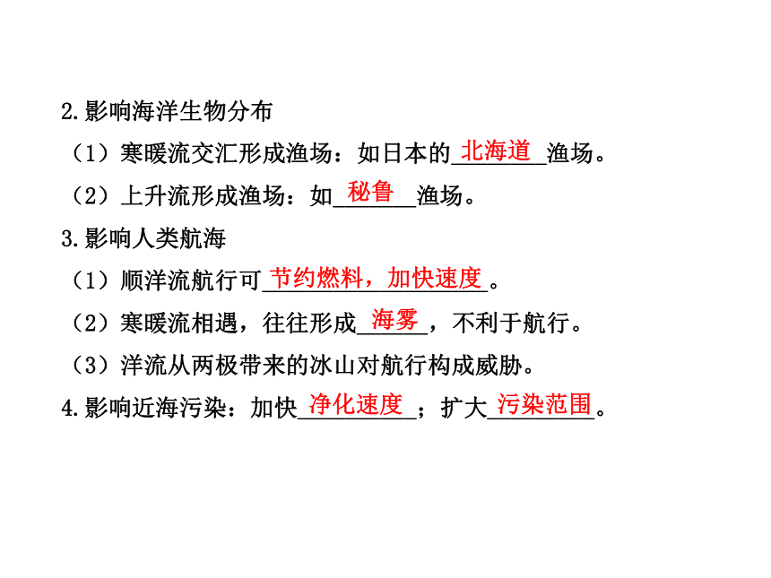 2014年高中地理全程复习方略配套课件： 大规模的海水运动（人教版·广东专用）（共55张PPT）