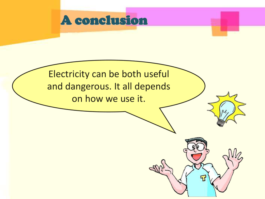Unit 6 Electricity-Period Talk time 课件