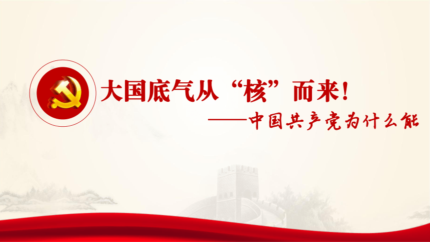 统编版高中政治必修三22始终走在时代前列课件17张ppt1个内嵌视频