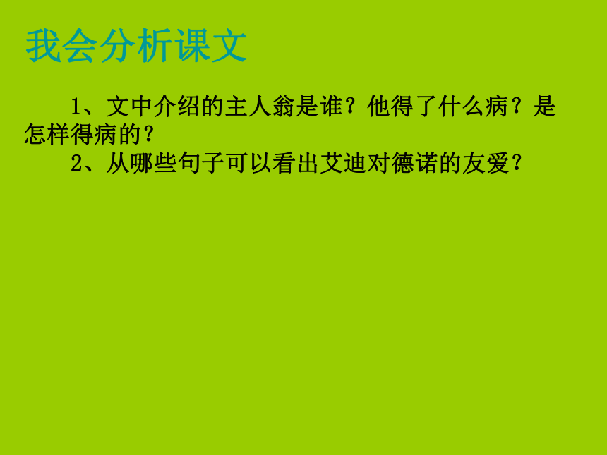 语文四年级下人教新课标选读5《生命的药方》课件