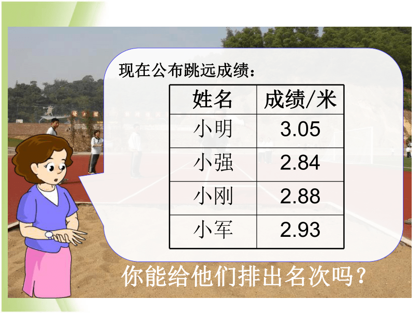 数学四年级下北师大版1比大小课件（20张）