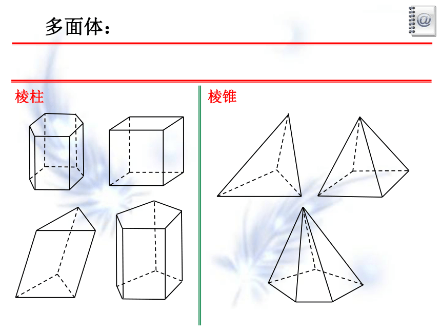 【语文版】中职数学基础模块下册：9.4《空间几何体的结构特征》ppt课件（1）(共23张PPT)