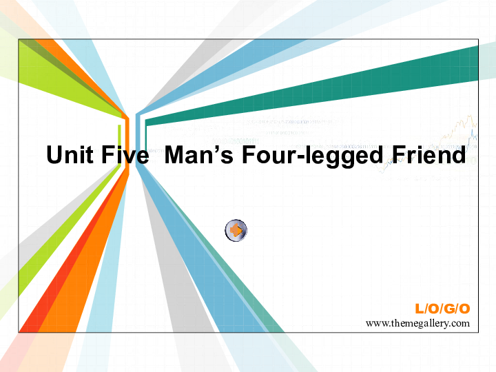 新世纪课标版英语高一上册Module 3 Entertainment Unit 5 Pets  Man’s Four-legged Friends 课件 (共26张PPT)