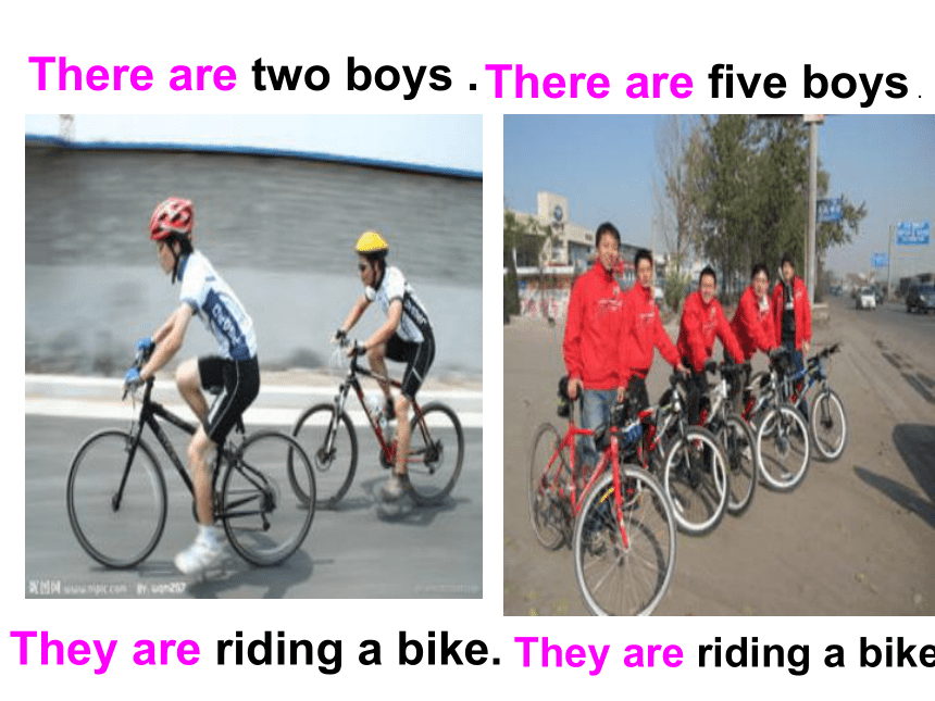 Unit 2 There are twelve boys on the bike.课件