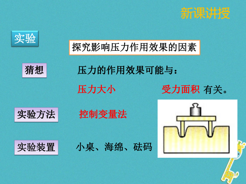 人教版八年级物理下册9.1压强课件（24张PPT）