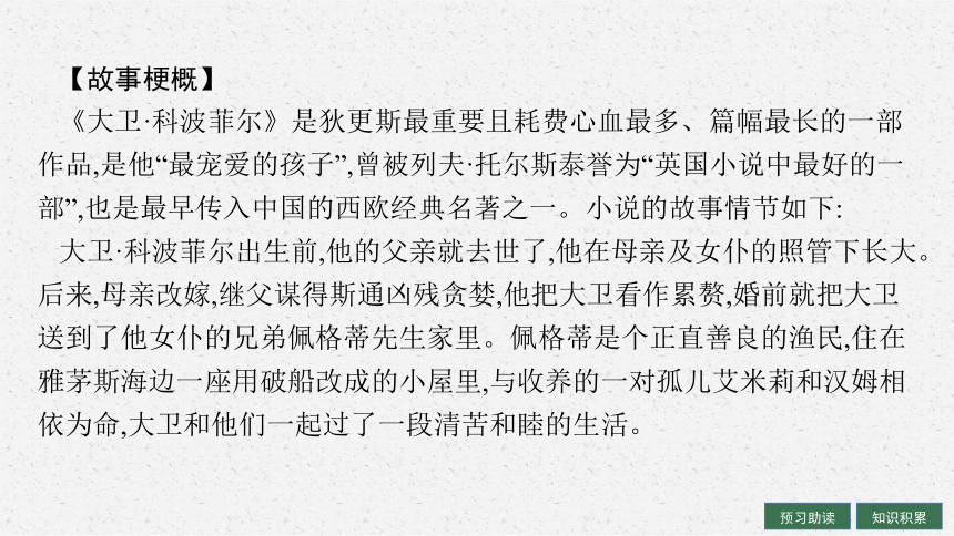 大卫科波菲尔板书设计图片