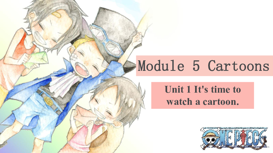 外研版八下英语Module 5  Cartoon stories Unit 1  It's time to watch a cartoon.课件+嵌入音频（12张PPT）